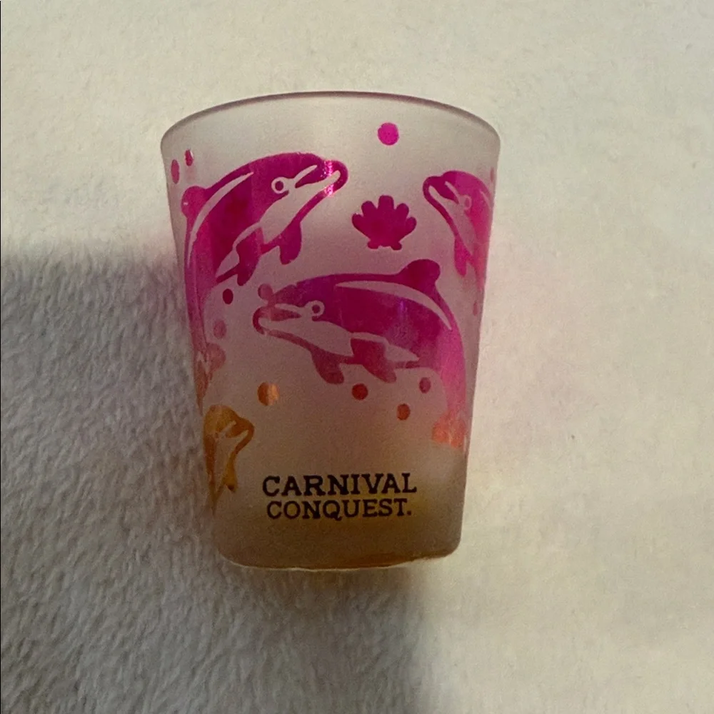 Carnival Cruise Line Shot Glass and mug lot of 9 discontinued